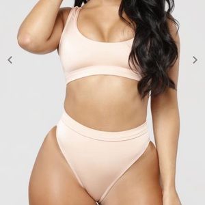 Fashion Nova Kaliyah Bikini 👙- Nude